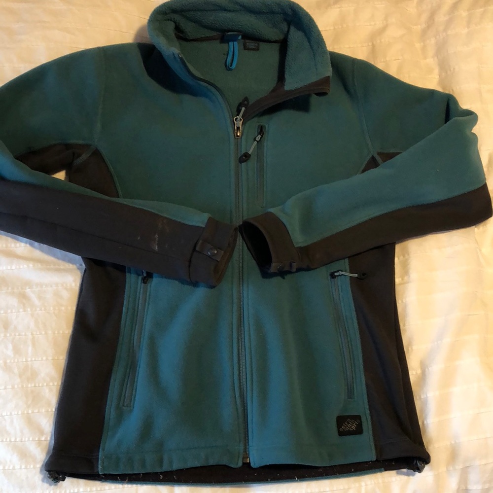 EMS women’s teal fleece jacket size xs
